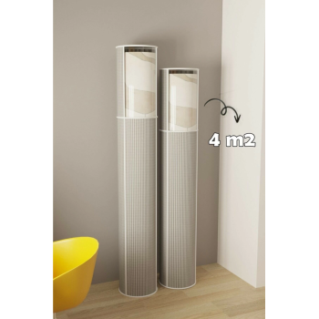 Hava Geçiren Pvc Pencereli , Kapasiteli, Toz Ve Nem Koruyucu Halı Kılıfı Hurcu – 4 M²