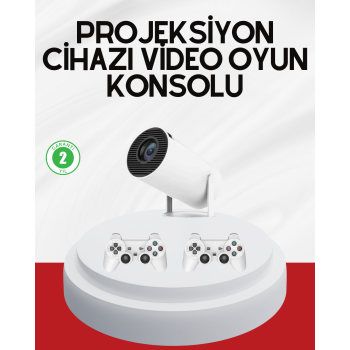 3D Oyun Destekli Kablosuz Ev Sinema Projeksiyon Cihazı