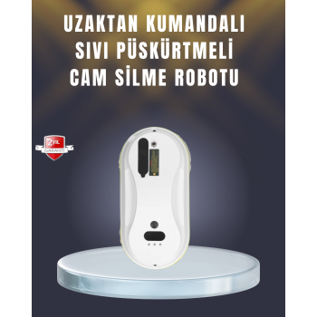 2800 Pa Güçlü Emişli Akıllı Cam Temizleyici Robot