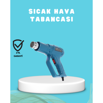 2000W Sıcak Hava Üfleme Tabancası Seramik Rezistanslı Profesyonel