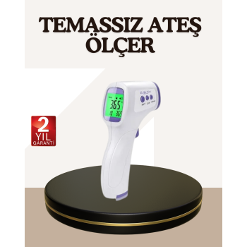 Kızılötesi Alından Temassız Ateş Ölçer Akıllı Sesli Uyarı
