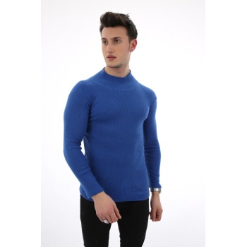 Fitili Likralı Kumaş Erkek Günlük Boğazlı Body