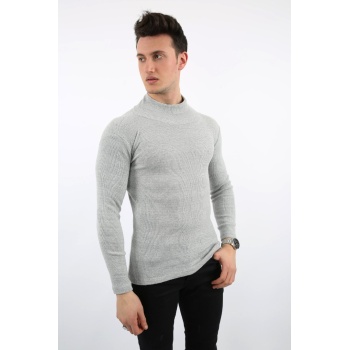 Fitili Likralı Kumaş Erkek Günlük Boğazlı Body