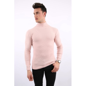 Fitili Likralı Kumaş Erkek Günlük Boğazlı Body