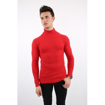 Fitili Likralı Kumaş Erkek Günlük Boğazlı Body