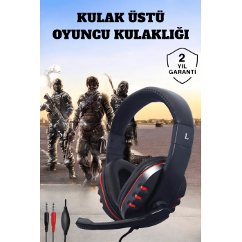 Mikrofonlu, Gürültü Engelleyici ve Dayanıklı Kulaklık: Oyun Performansınızı Zirveye Taşıyın