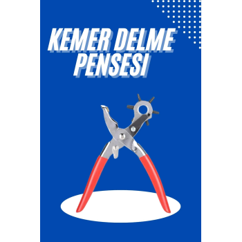 Kemer Delici Kemer Delme Pensesi Delik Açıcı Şık Atı At