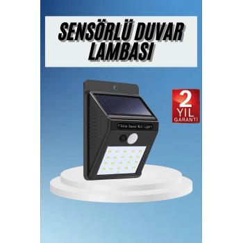 Dekoratif Lamba Güneş Enerjili Aydınlatma Dış Mekan Lambası