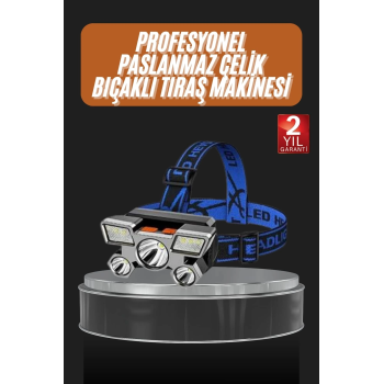 El Feneri Süper Kafa Lambası 4 Modlu 5 Led Kafa Feneri