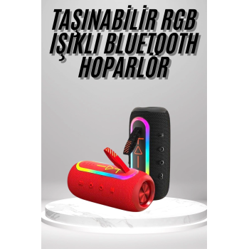 Bluetooth Hoparlör Uzun Pil Ömrü Taşınabilir Yüksek Ses Kaliteli