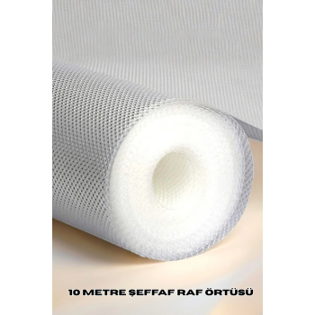 10 Metre Toz Korumalı Kaydırmaz Şeffaf Çekmece Organizeri