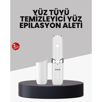 LED Işıklı Yüz Epilasyon Aleti Hassas ve Ağrısız Tüy Alma