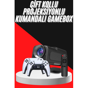 Retro Video Oyunu Konsolu Android Tv El Oyun Konsolu Wıfı Taşınabilir Projeksiyon Cihazı