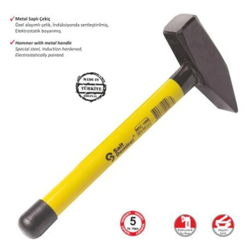 Metal Saplı Çekiç 500 Gr