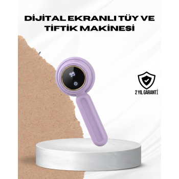 Kumaş Bakım Makinesi Zahmetsiz Tiftik Temizleme