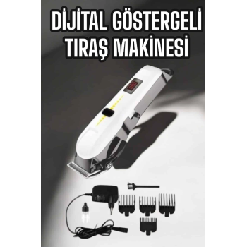 Tıraş Makinesi Uzun Ömürlü Batarya, Keskin Bıçaklar Ve Profesyonel