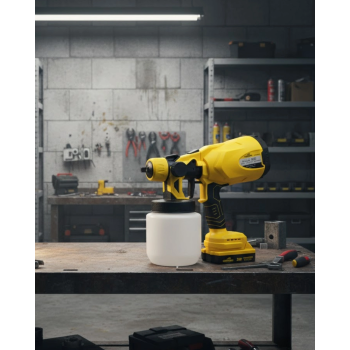 Şarjlı Püskürtme Tabancası Profesyonel Görünümlü Boyama Çözümü