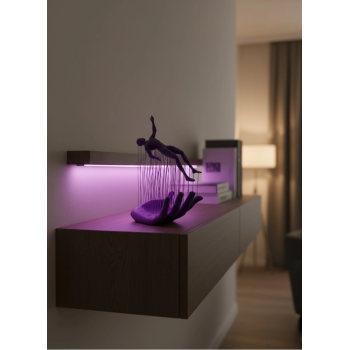 Mor El İnsan Figürü Dekoratif Biblo Minimal Modern Salon Raf Ve Masa Üstü Aksesuar