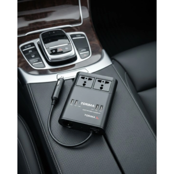 Araçta 220v Kullanım Sağlayan Usb Destekli Güç İnvertörü