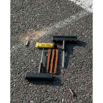 Otomobil Motosiklet Bisiklet İçin Güvenli Lastik Tamir Kiti