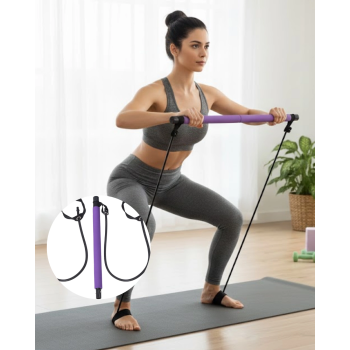 Taşınabilir Pilates Bar Ev Sporuna Uygun Hafif Ve Dayanıklı Yapı