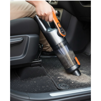 Kompakt Kablosuz Süpürge Güçlü Çekiş Ve Düşük Ses Seviyesi