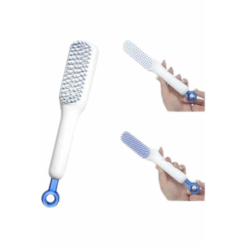 Kendini Temizleyen Tarak Fırça Geri Çekilebilir Evcil Hayvana Uygun Sıkı Dişli