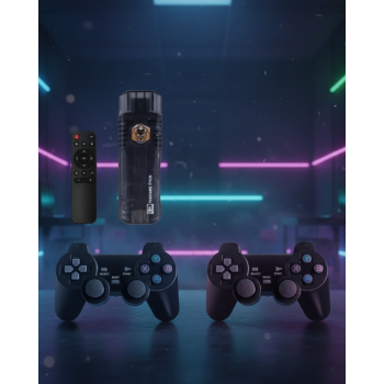 Çift Sistem Kablosuz Retro Oyun Konsolu HDMI Çıkış Android Uyumlu Gamepad Seti