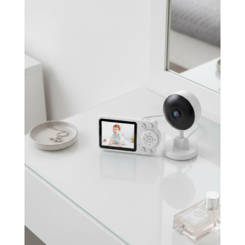 FHSS Teknolojili Güvenli Bebek Monitörü Net Görüntü