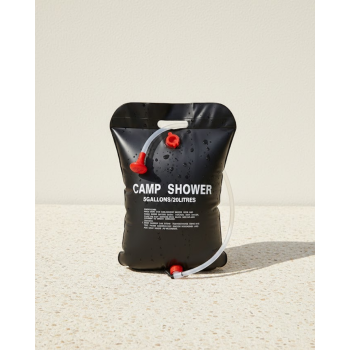 20 Litre Güneş Enerjili Kamp Duşu PVC Dayanıklı Taşınabilir Duş Torbası