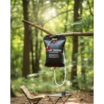 Kamp ve Plaj İçin Solar Duş 20 Litre Su Kapasiteli Portatif Duş Çantası