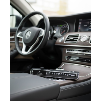 LED Ekranlı Nemlendirici Araç Park İletişim Numarası Gösterici