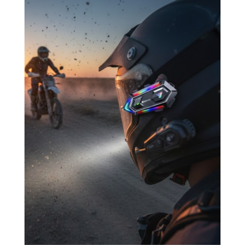 Çift Gürültü Azaltmalı Motosiklet Kask Telsiz Kulaklık