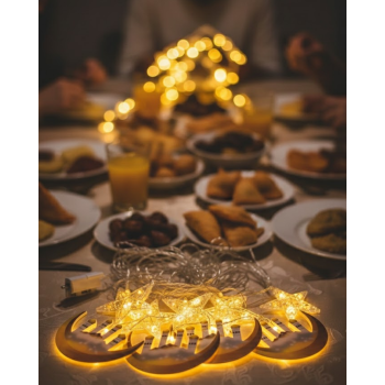 A++ Tasarruflu Ramazan Süs Işığı Pencere Perde Balkon Uyumlu