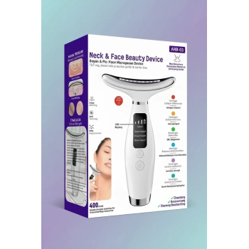 45 Derece Isıtmalı, 400mah, Lcd Göstergeli 7 Modlu, Boyun Ve Yüz Sıkılaştırma Cihazı