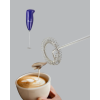 Mini Pilli Portatif Karıştırıcı – Cappuccino, Latte, Frappe ve Kahve Köpürtücü