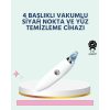 Güçlü Vakumlu Siyah Nokta Temizleyici – Cilt Pürüzlerini Gideren, Taşınabilir ve Kolay Temizlenebilir Cilt Bakım Cihazı