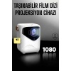 Taşınabilir Android Projeksiyon Wifi Destekli 4K Multimedia Tabanlı Ev Ve Ofis Tipi