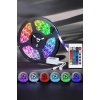 Led Işık 5 Metre Şerit Led RGB Işıklı