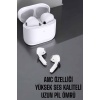 Beyaz Yeni Nesil Pro Bluetooth Kulaklık Yüksek Ses Kaliteli ANC Özelliği