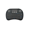 Smart Tv Box Ps3 Uyumlu Kablosuz Dokunmatik Işıklı Şarjlı Touchpadli Mini Q Klavye