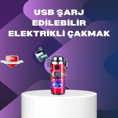 Su Geçirmez Rüzgar Geçirmez Elektronik Ark Çakmak