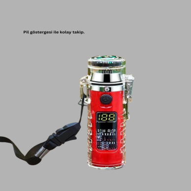 Su Geçirmez Rüzgar Geçirmez Elektronik Ark Çakmak