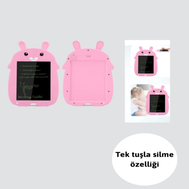 Yaratıcı Çocuklar İçin LCD Yazı Tableti | Esnek Ekran ve Uzun Ömürlü Pil