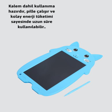 Yaratıcı Çocuklar İçin LCD Yazı Tableti | Esnek Ekran ve Uzun Ömürlü Pil