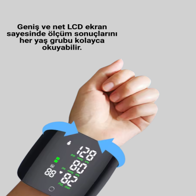 Çift Kullanıcı Hafızalı Tansiyon Ölçer
