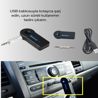 Kablosuz Bağlantı ile Müzik ve Görüşme Araç Kiti
