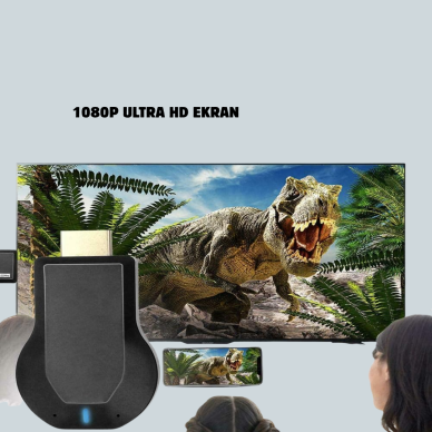 Kompakt HDMI Kablosuz Dongle – 1080p Görüntü ve Plug‑and‑Play Kurulum