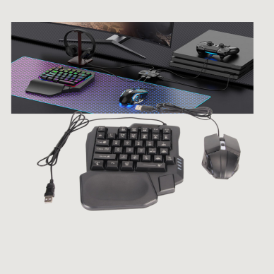 Tak-Çalıştır Mobil Oyun Seti – X8 Pro Teknolojili Klavye Mouse Kombo