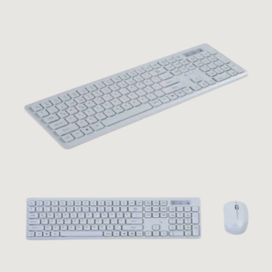 Klavye Mouse Seti Sessiz Kablosuz Türkçe TV  PC Uyumlu